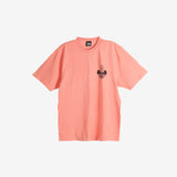 Peach-colored t-shirt,front view
