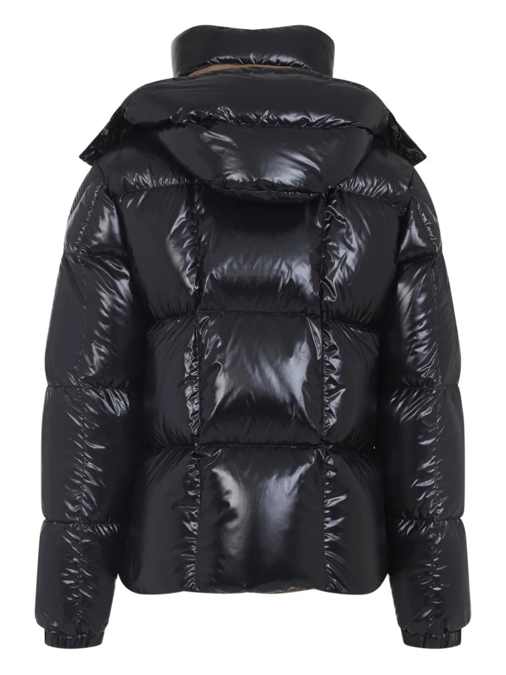 Black jacket, back view