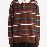 Brown top worn by a person, showing the top fit