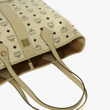 Tan bag, side view