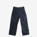 Navy pants, front view