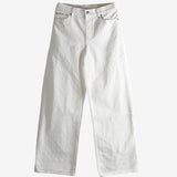 White jeans, front view