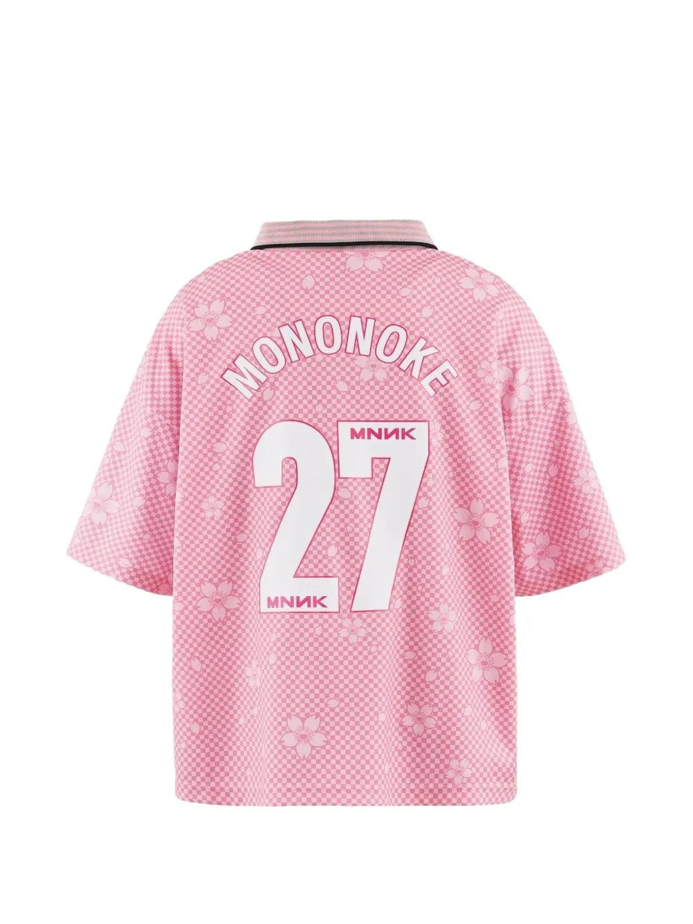 Pink t-shirt, back view