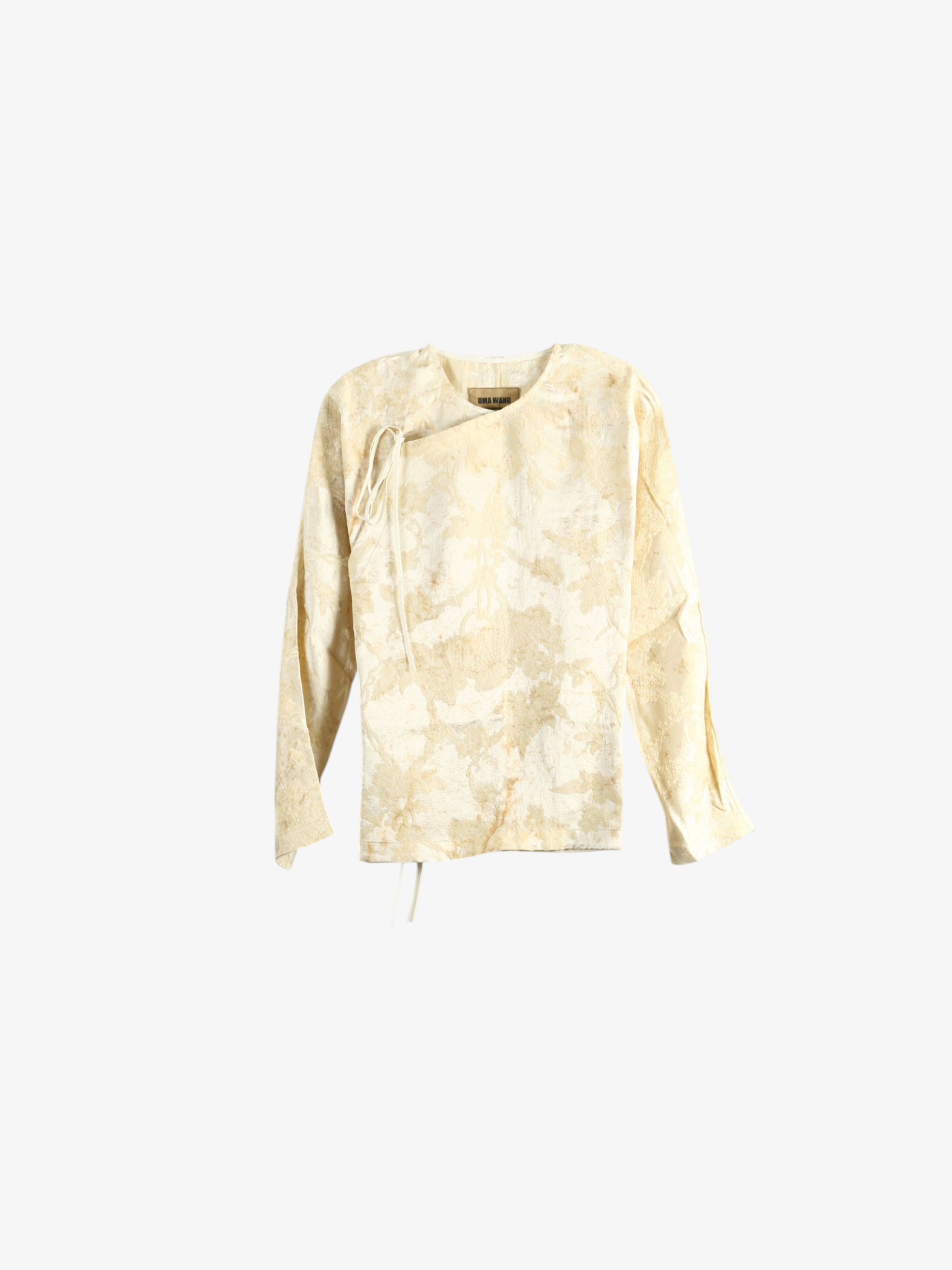 Tan jacket, front view