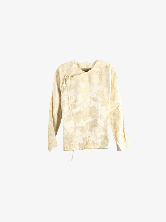 Tan jacket, front view