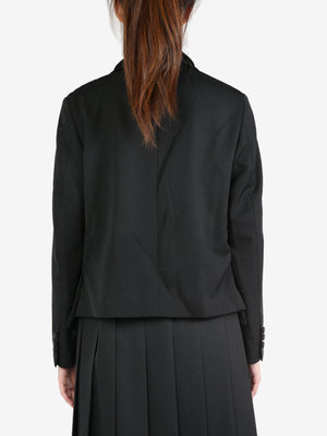 COMME DES GARCONS COMME DES GARCONS - Women Velvet Vollar Blazer