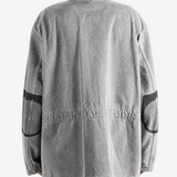 Grey jacket, full body view