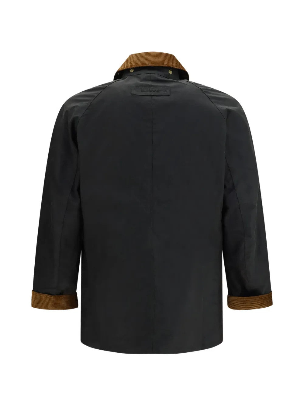Black jacket, back view