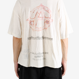 Tan t-shirt, full body view