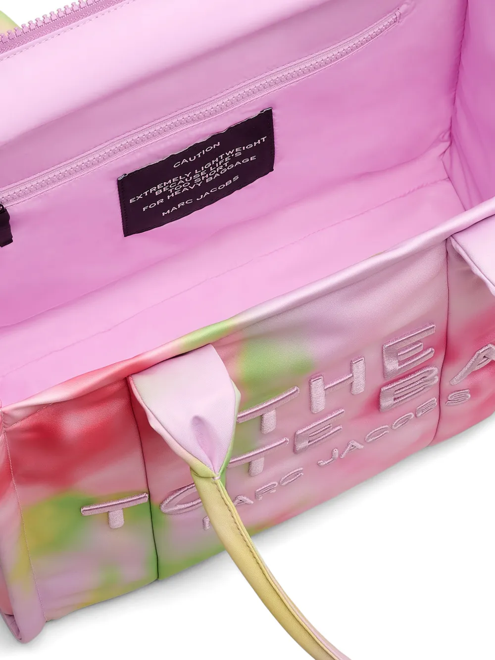 Pink bag, front view