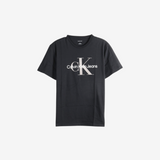 Black t-shirt, front view