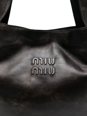 MIU MIU - Women Leather Hobo Bag