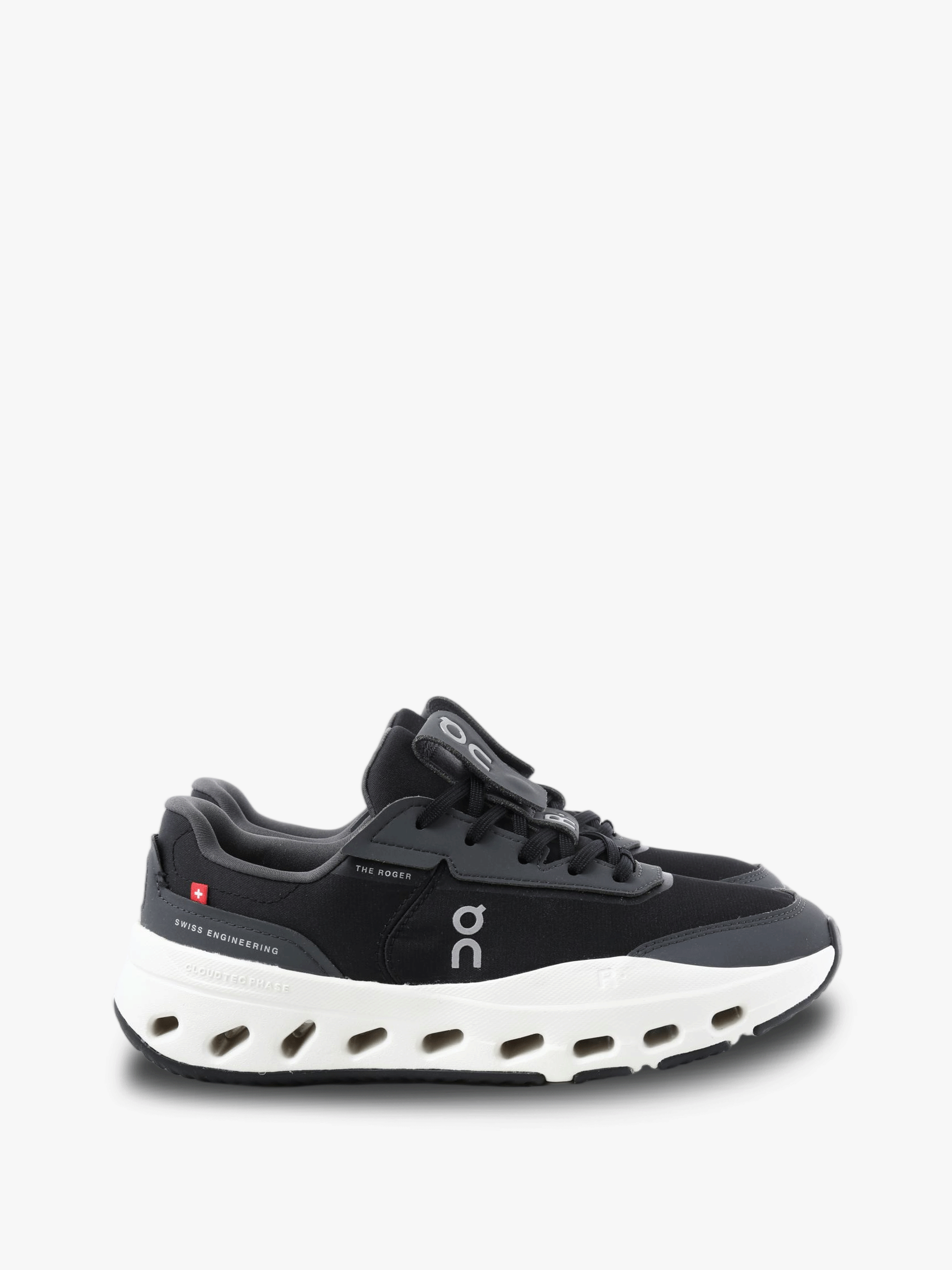 Black shoes, front view