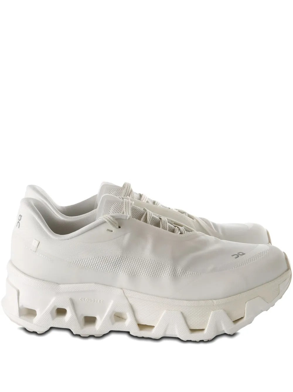 White sneaker, front view