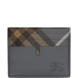 Blue wallet, front view