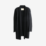 Black knitwear, front view
