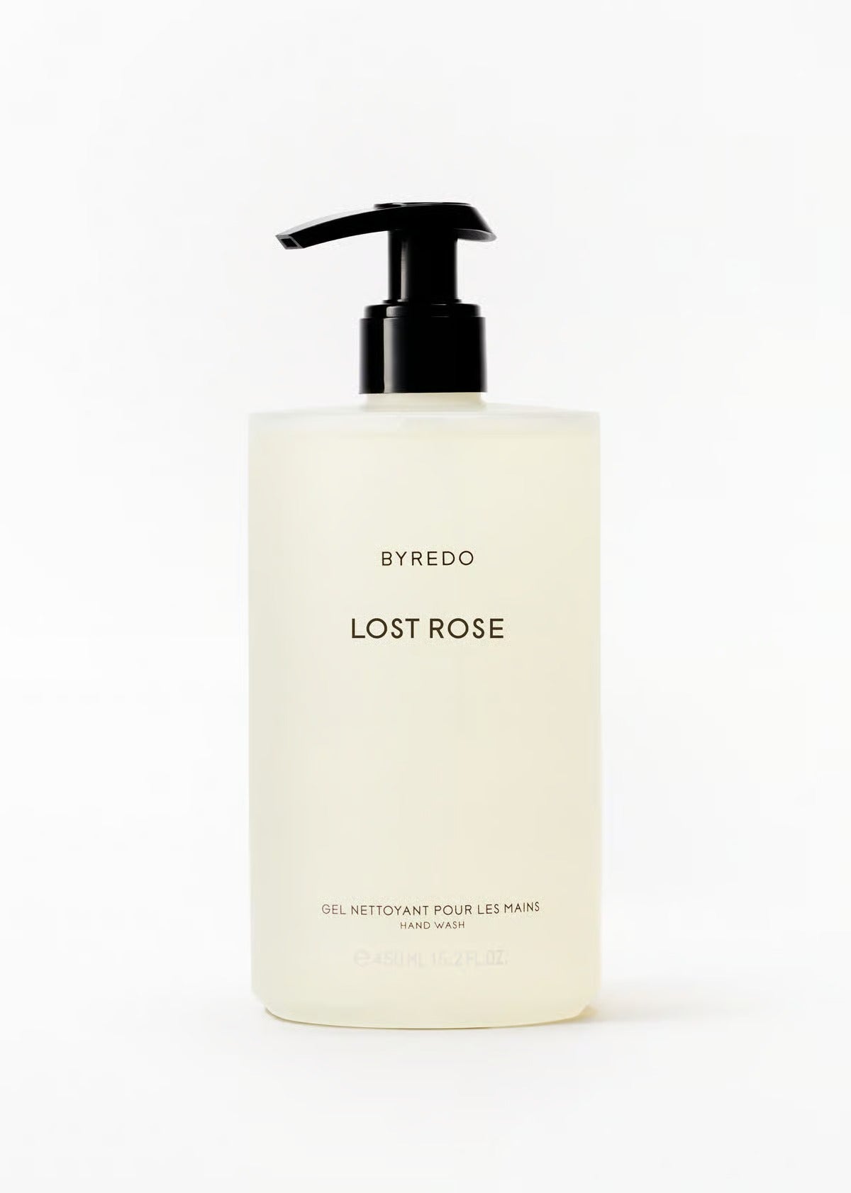 Hand wash, front view