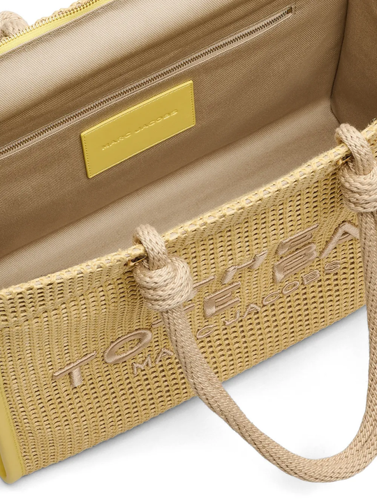 Yellow bag, front view