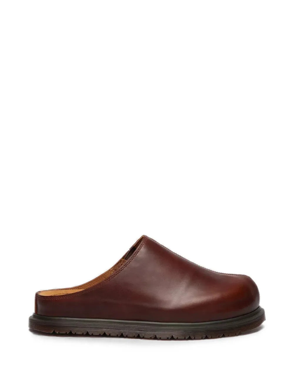 Brown shoes, front view