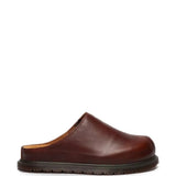 Brown shoes, front view