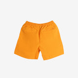 Yellow short, back view