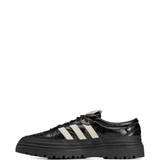 Black sneakers, front view