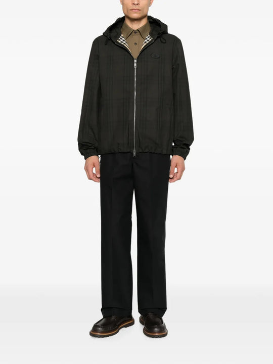 Black jacket, full body view