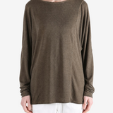 Brown top, front view