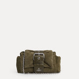 Green bag, front view