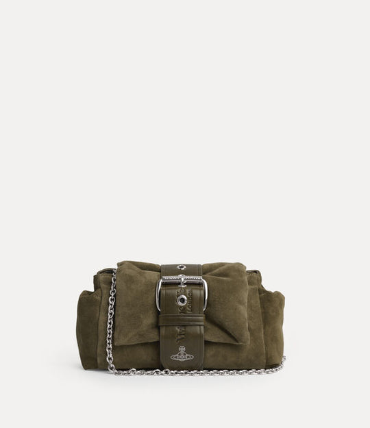 Green bag, front view