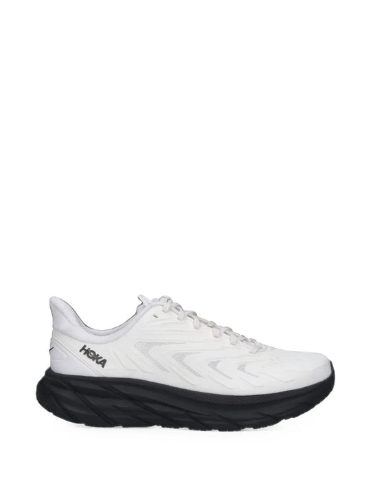 White shoes, side view