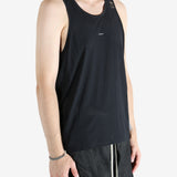 Black activewear worn by a person, showing the activewear's fit