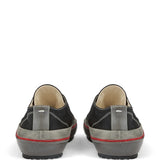 Black shoes, back view