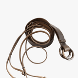 Brown accessories, front view