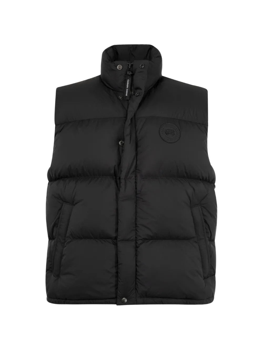 Black jacket, front view