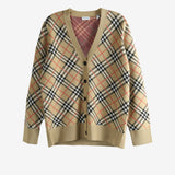 Beige cardigan,front view