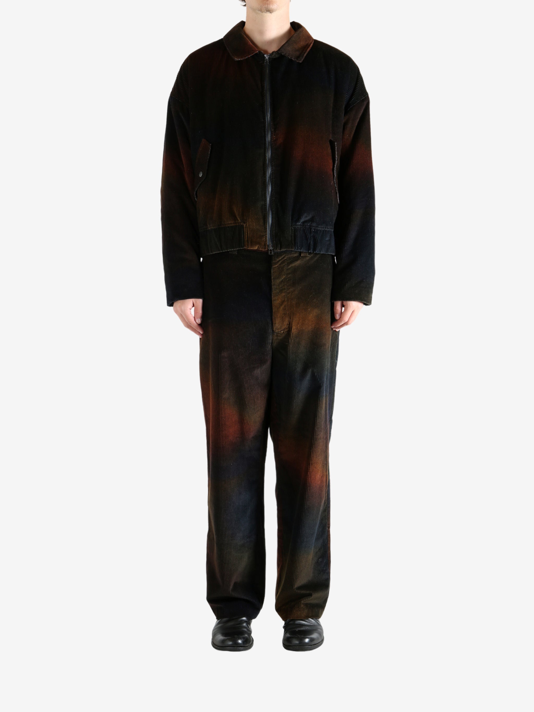 Black jacket, full body view