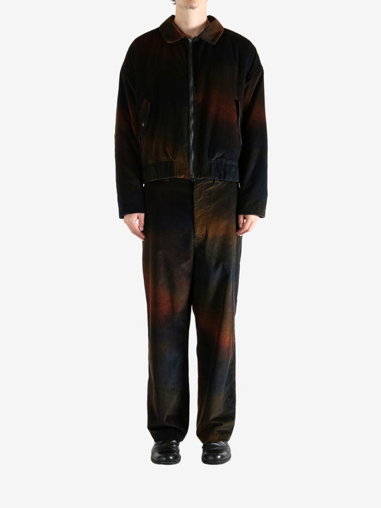 Black jacket, full body view