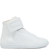 white sneakers, front view