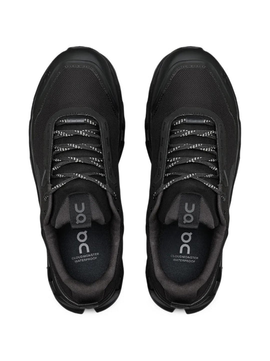 Black shoes, front view