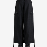 Black pants, full body view