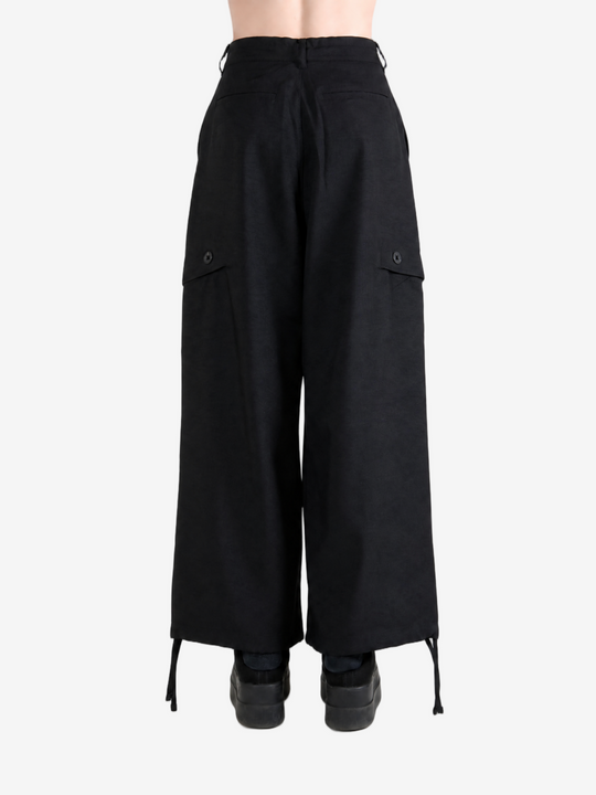 Black pants, full body view