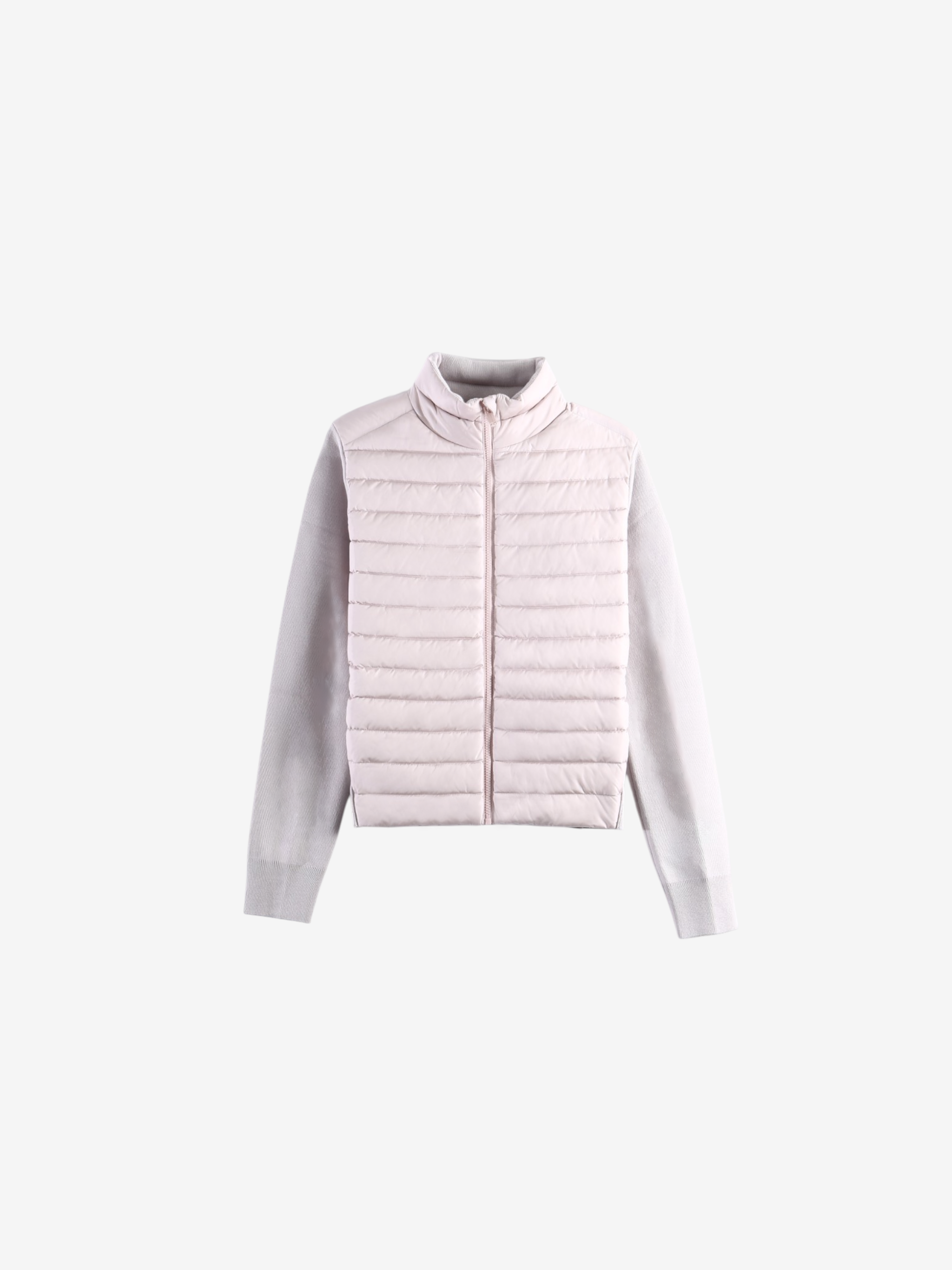Pink jacket, front view