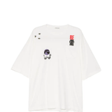 White t-shirt,front view