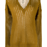 Brown knitwear, front view