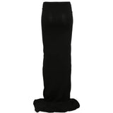 Black skirt, front view