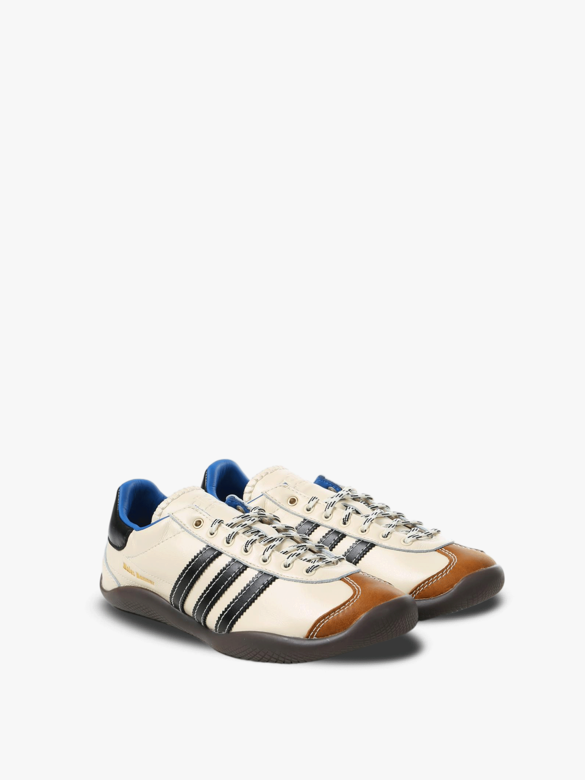 White shoes, side view