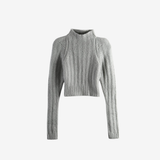 RICK OWENS - Women Cropped Con Top