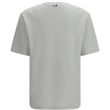 THOM BROWNE - Men Rwb Embroidery Short Sleeve Pocket Tee