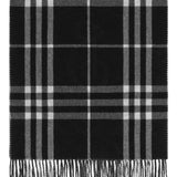 Black scarf, front view